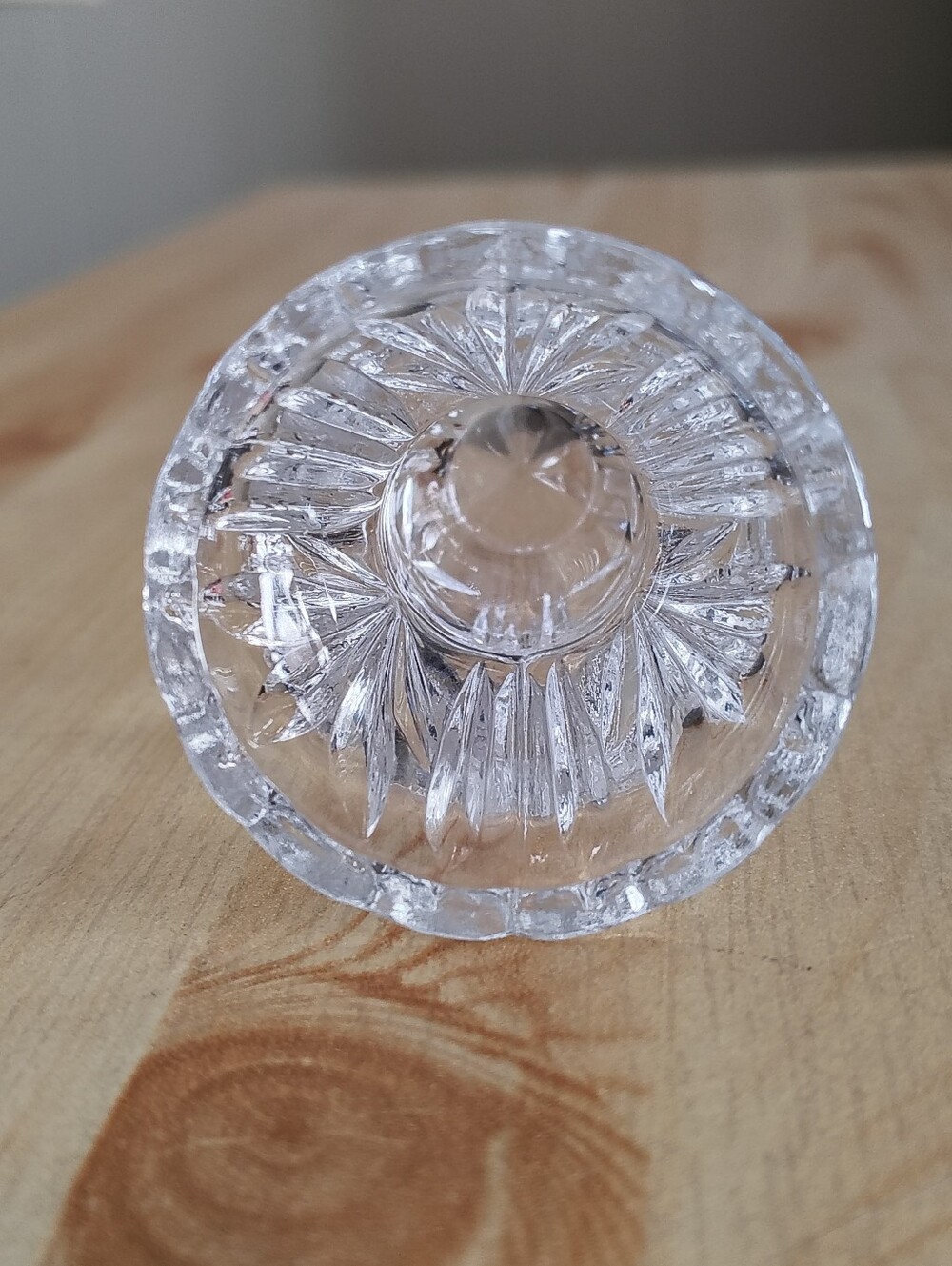 Vintage Crystal Toothpick Holder - Picture 4 of 7